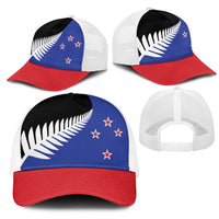 New Zealand Mesh Trucker Cap National Flag Style LT19 - Polynesian Pride
