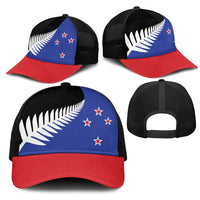New Zealand Mesh Trucker Cap National Flag Style LT19 - Polynesian Pride