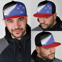 New Zealand Mesh Trucker Cap National Flag Style LT19 - Polynesian Pride