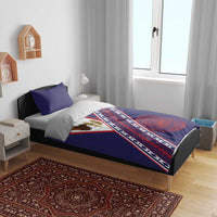 American Samoa Flag Day Bedding Set Polynesian Tribal Tattoo Eagle Art LT19 - Polynesian Pride