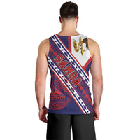 American Samoa Flag Day Men Tank Top Polynesian Tribal Tattoo Eagle Art LT19 - Polynesian Pride