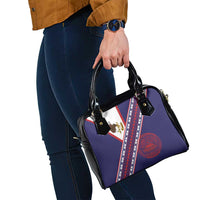 American Samoa Flag Day Shoulder Handbag Polynesian Tribal Tattoo Eagle Art LT19 - Polynesian Pride