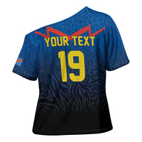 Custom World Football 2026 DR Congo Cross Shoulder Shirt Les Leopards Coupe du Monde Glory