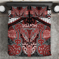 Aotearoa Iwi Ngapuhi Bedding Set Maori Kowhaiwhai Pattern
