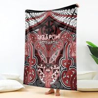 Aotearoa Iwi Ngapuhi Blanket Maori Kowhaiwhai Pattern