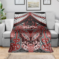 Aotearoa Iwi Ngapuhi Blanket Maori Kowhaiwhai Pattern