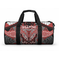 Aotearoa Iwi Ngapuhi Duffle Bag Maori Kowhaiwhai Pattern