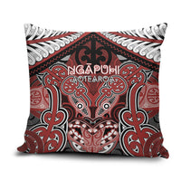 Aotearoa Iwi Ngapuhi Pillow Cover Maori Kowhaiwhai Pattern