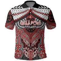 Aotearoa Iwi Ngapuhi Personalised Polo Shirt Maori Kowhaiwhai Pattern