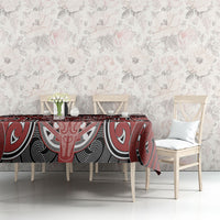 Aotearoa Iwi Ngapuhi Tablecloth Maori Kowhaiwhai Pattern