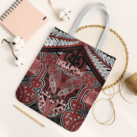 Aotearoa Iwi Ngapuhi Tote Bag Maori Kowhaiwhai Pattern