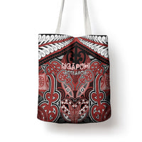 Aotearoa Iwi Ngapuhi Tote Bag Maori Kowhaiwhai Pattern