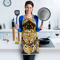Aotearoa Iwi Ngati Whatua Apron Maori Kowhaiwhai Pattern