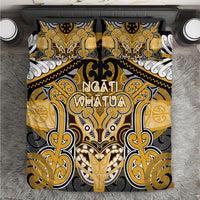 Aotearoa Iwi Ngati Whatua Bedding Set Maori Kowhaiwhai Pattern
