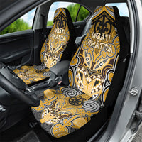 Aotearoa Iwi Ngati Whatua Car Seat Cover Maori Kowhaiwhai Pattern