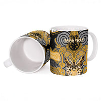 Aotearoa Iwi Ngati Whatua Personalised Ceramic Mug Maori Kowhaiwhai Pattern
