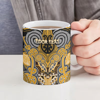 Aotearoa Iwi Ngati Whatua Personalised Ceramic Mug Maori Kowhaiwhai Pattern