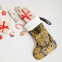 Aotearoa Iwi Ngati Whatua Personalised Christmas Stocking Maori Kowhaiwhai Pattern