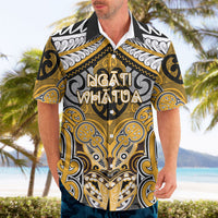 Aotearoa Iwi Ngati Whatua Personalised Hawaiian Shirt Maori Kowhaiwhai Pattern