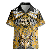 Aotearoa Iwi Ngati Whatua Personalised Kid Hawaiian Shirt Maori Kowhaiwhai Pattern