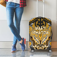 Aotearoa Iwi Ngati Whatua Luggage Cover Maori Kowhaiwhai Pattern