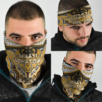 Aotearoa Iwi Ngati Whatua Neck Gaiter Maori Kowhaiwhai Pattern
