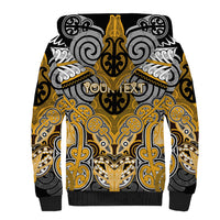 Aotearoa Iwi Ngati Whatua Personalised Sherpa Hoodie Maori Kowhaiwhai Pattern