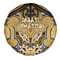 Aotearoa Iwi Ngati Whatua Spare Tire Cover Maori Kowhaiwhai Pattern