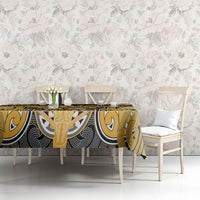 Aotearoa Iwi Ngati Whatua Tablecloth Maori Kowhaiwhai Pattern