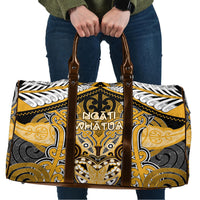 Aotearoa Iwi Ngati Whatua Travel Bag Maori Kowhaiwhai Pattern