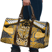 Aotearoa Iwi Ngati Whatua Travel Bag Maori Kowhaiwhai Pattern