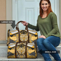 Aotearoa Iwi Ngati Whatua Travel Bag Maori Kowhaiwhai Pattern