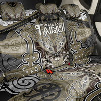 Aotearoa Iwi Waikato Tainui Back Car Seat Cover Maori Kowhaiwhai Pattern