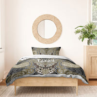 Aotearoa Iwi Waikato Tainui Bedding Set Maori Kowhaiwhai Pattern
