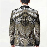Aotearoa Iwi Waikato Tainui Personalised Blazer Maori Kowhaiwhai Pattern