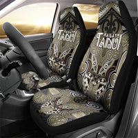 Aotearoa Iwi Waikato Tainui Car Seat Cover Maori Kowhaiwhai Pattern