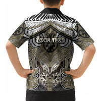 Aotearoa Iwi Waikato Tainui Personalised Hawaiian Shirt Maori Kowhaiwhai Pattern
