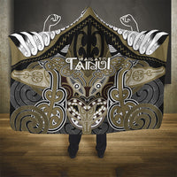 Aotearoa Iwi Waikato Tainui Hooded Blanket Maori Kowhaiwhai Pattern