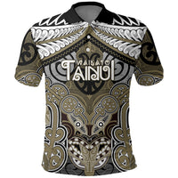 Aotearoa Iwi Waikato Tainui Personalised Polo Shirt Maori Kowhaiwhai Pattern