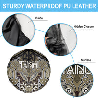 Aotearoa Iwi Waikato Tainui Spare Tire Cover Maori Kowhaiwhai Pattern