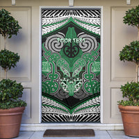 Aotearoa Iwi Ngati Maniapoto Personalised Door Cover Maori Kowhaiwhai Pattern