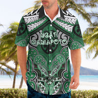 Aotearoa Iwi Ngati Maniapoto Personalised Hawaiian Shirt Maori Kowhaiwhai Pattern