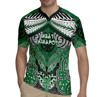 Aotearoa Iwi Ngati Maniapoto Personalised Rugby Jersey Maori Kowhaiwhai Pattern