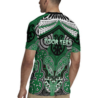 Aotearoa Iwi Ngati Maniapoto Personalised Rugby Jersey Maori Kowhaiwhai Pattern