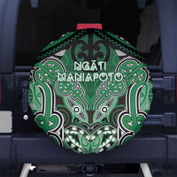 Aotearoa Iwi Ngati Maniapoto Spare Tire Cover Maori Kowhaiwhai Pattern