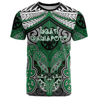 Aotearoa Iwi Ngati Maniapoto Personalised T Shirt Maori Kowhaiwhai Pattern