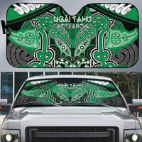 Aotearoa Iwi Ngai Tahu Auto Sun Shade Maori Kowhaiwhai Pattern