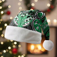 Aotearoa Iwi Ngai Tahu Personalised Christmas Santa Hat Maori Kowhaiwhai Pattern