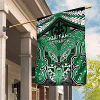 Aotearoa Iwi Ngai Tahu Garden Flag Maori Kowhaiwhai Pattern