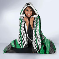 Aotearoa Iwi Ngai Tahu Hooded Blanket Maori Kowhaiwhai Pattern